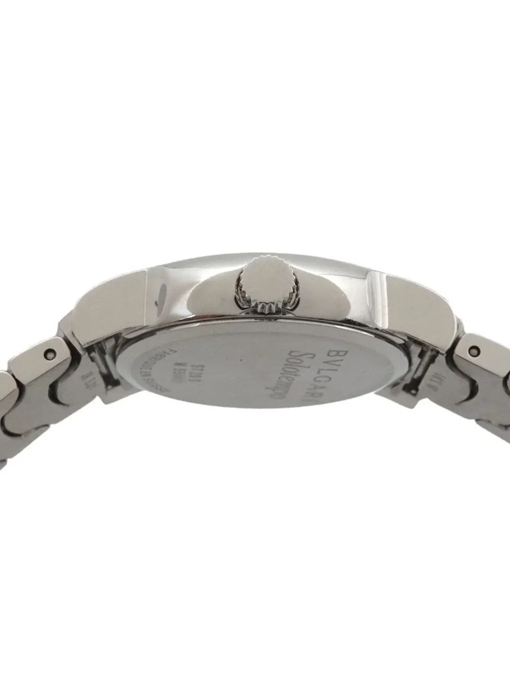 Bvlgari Solotempo Watch Date Black Quartz Solo Tempo